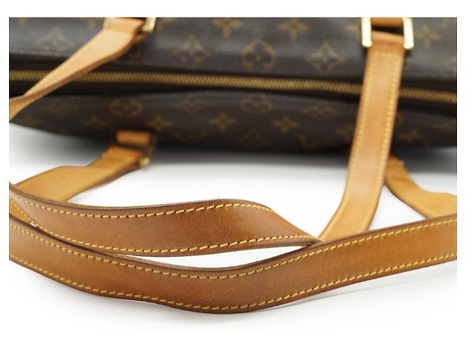 Louis Vuitton Monogram Cabas Mezzo Tote Brown - view 9