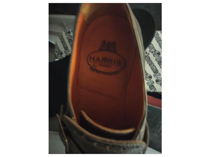 Harris Wharf London Harris Scarpe da Uomo in Pelle Marrone - vista 2