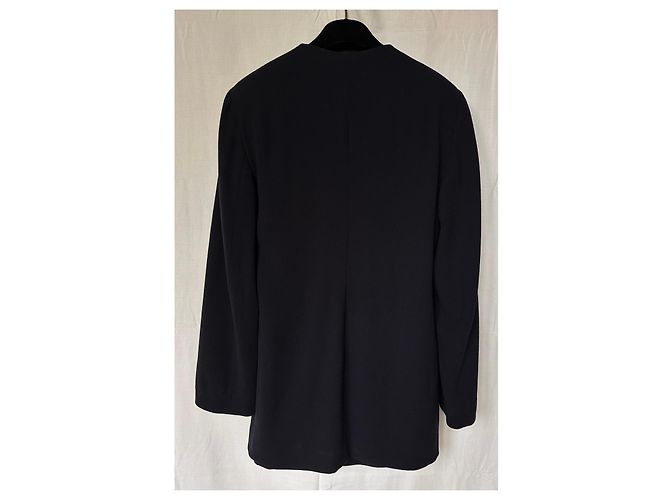 Conjunto de Casaco e Saia em Lã Preto Giorgio Armani - vista 3
