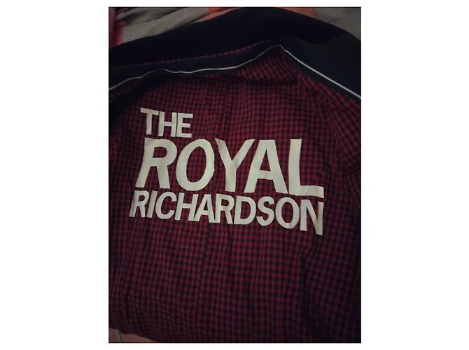 Autre Marque The Royal Richardson Brown Wool Shawl Collar Jacket - view 4