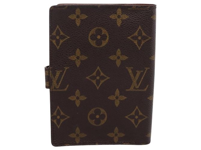 Copertina Agenda Louis Vuitton Monogram Canvas Mini Marrone - vista 2