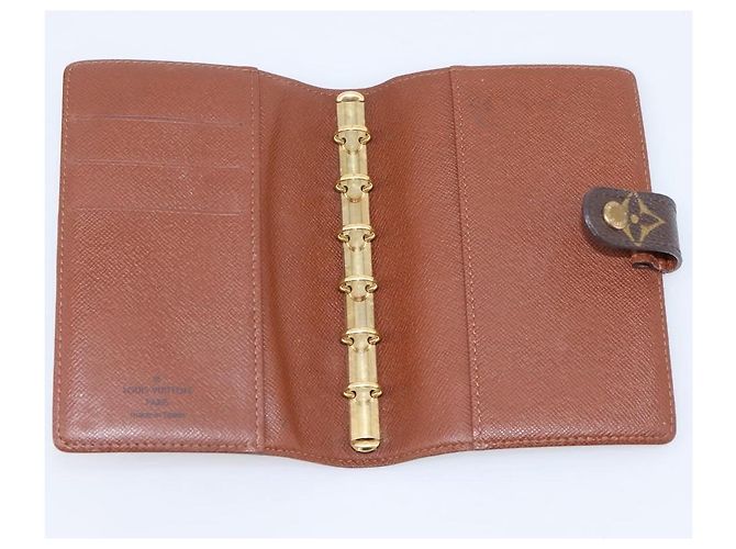 Copertina Agenda Louis Vuitton Monogram Canvas Mini Marrone - vista 7