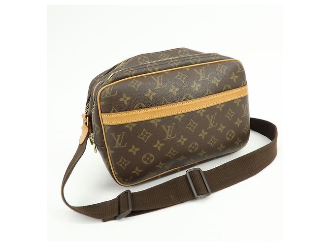 Louis Vuitton Reporter Monogram Canvas PM Marrom - vista 4