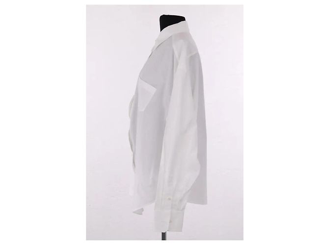Prada White Cotton Shirt - view 3