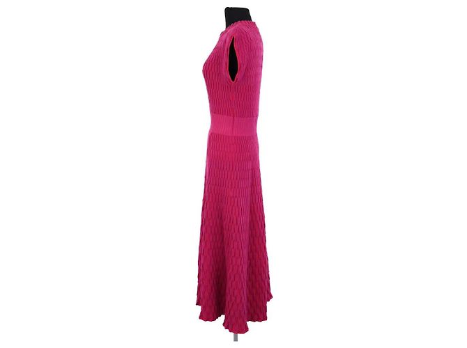 Autre Marque Vestido Molli rosa de algodão - vista 3
