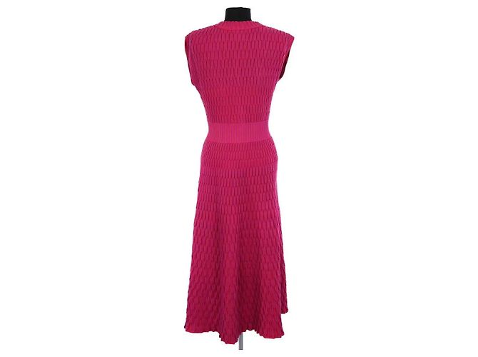 Autre Marque Vestido Molli rosa de algodão - vista 4