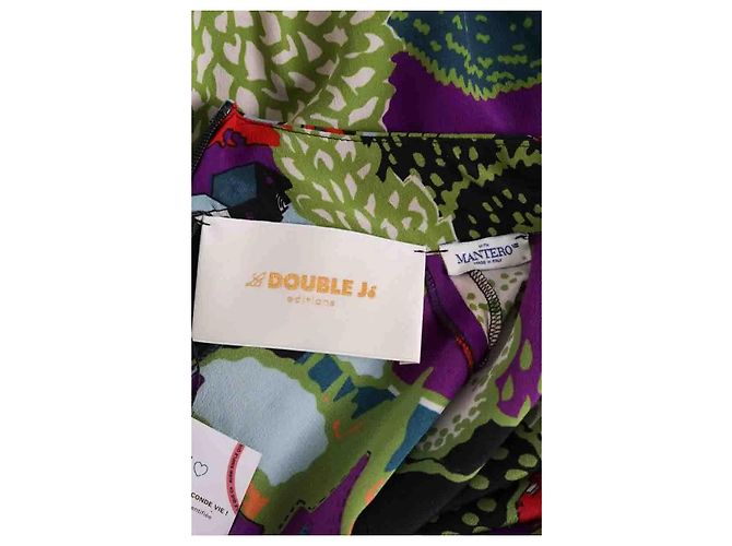 Autre Marque La DoubleJ Kleid aus Seide Lila - Ansicht 5