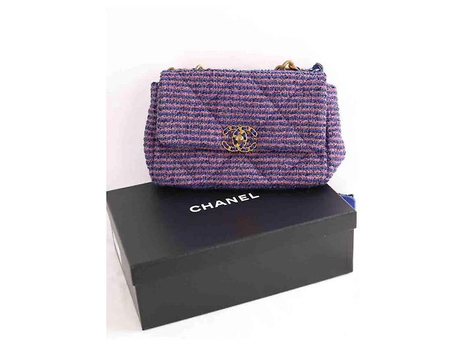 Chanel 19 Schultertasche rosa Pink - Ansicht 6