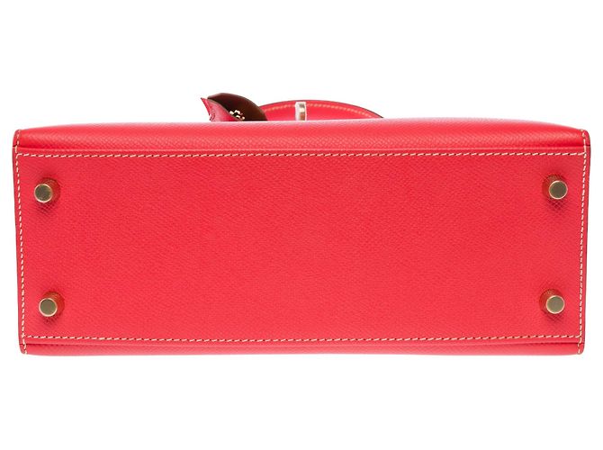Hermès Bolsa HERMES Kelly 25 em Couro Rosa - 103988 - vista 11