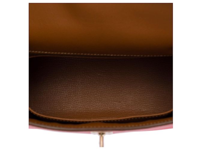 Hermès Bolsa HERMES Kelly 25 em Couro Rosa - 103988 - vista 9