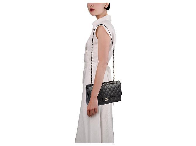 Bolso CHANEL Timeless/Classique en Cuero Negro - 103985 - vista 13