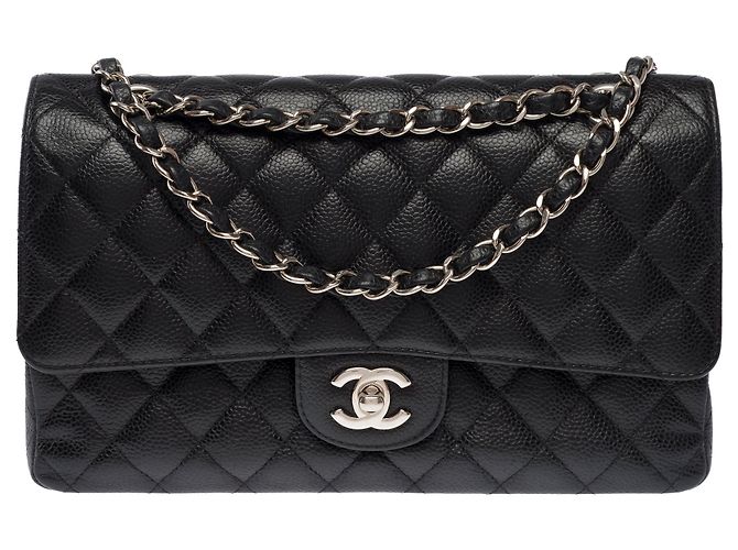 Bolso CHANEL Timeless/Classique en Cuero Negro - 103985 - vista 3