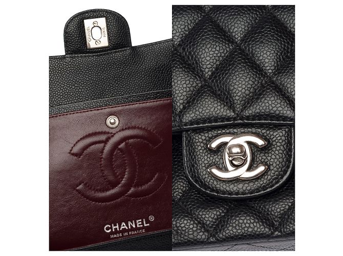 Bolso CHANEL Timeless/Classique en Cuero Negro - 103985 - vista 7