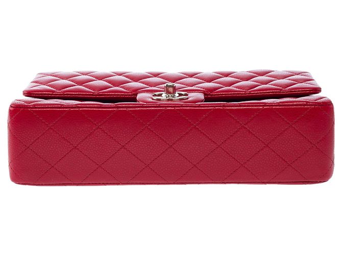 Borsa CHANEL Timeless/Classique in Pelle Rossa - 103987 Rosso - vista 11