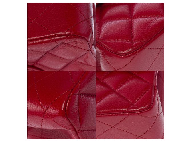 Borsa CHANEL Timeless/Classique in Pelle Rossa - 103987 Rosso - vista 12