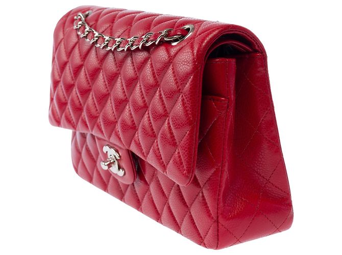 Borsa CHANEL Timeless/Classique in Pelle Rossa - 103987 Rosso - vista 5