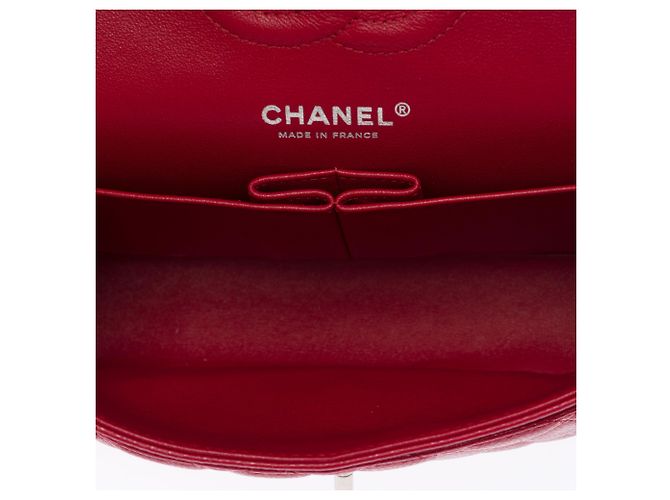 Borsa CHANEL Timeless/Classique in Pelle Rossa - 103987 Rosso - vista 9