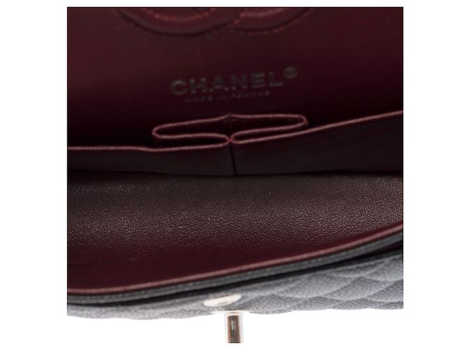 CHANEL Timeless/Classique Tasche aus schwarzem Leder - 103983 - Ansicht 9