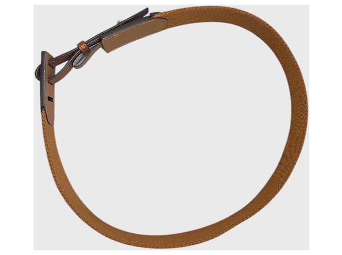 Cinto Hermès camel T.80 Camelo - vista 4