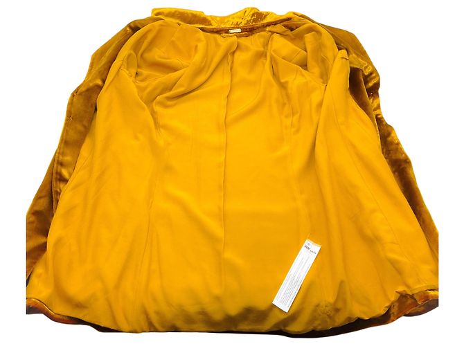 Blazer Bilba in velluto oro Cult Gaia D'oro - vista 5