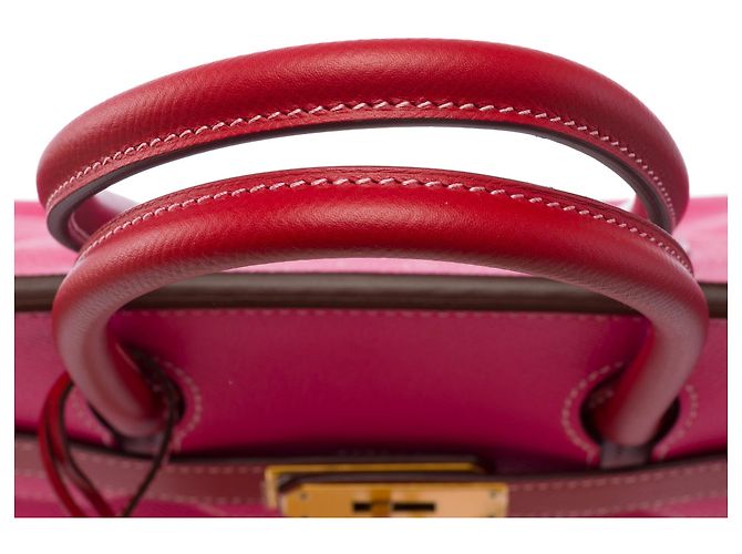 Hermès mala HERMES Birkin 30 em Couro Rosa - 103991 - vista 10