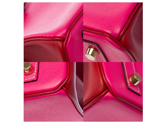Hermès mala HERMES Birkin 30 em Couro Rosa - 103991 - vista 12