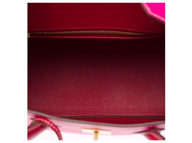 Hermès mala HERMES Birkin 30 em Couro Rosa - 103991 - vista 9