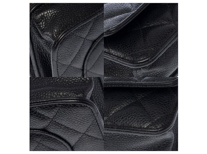 Saco CHANEL Wallet on Chain em Couro Preto - 103982 - vista 11