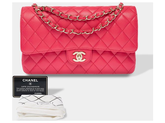 CHANEL Timeless/Classique Tasche aus rosa Leder - 103984 Pink - Ansicht 2