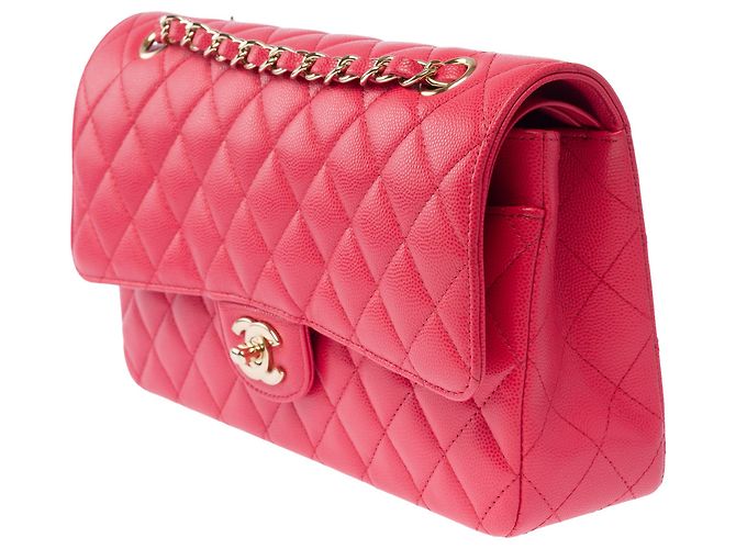 CHANEL Timeless/Classique Tasche aus rosa Leder - 103984 Pink - Ansicht 5