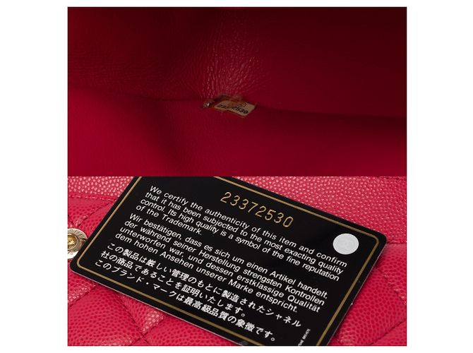 CHANEL Timeless/Classique Tasche aus rosa Leder - 103984 Pink - Ansicht 8