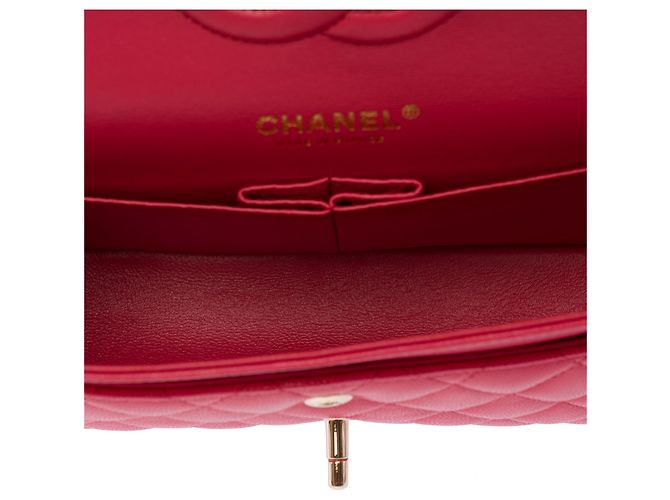 CHANEL Timeless/Classique Tasche aus rosa Leder - 103984 Pink - Ansicht 9