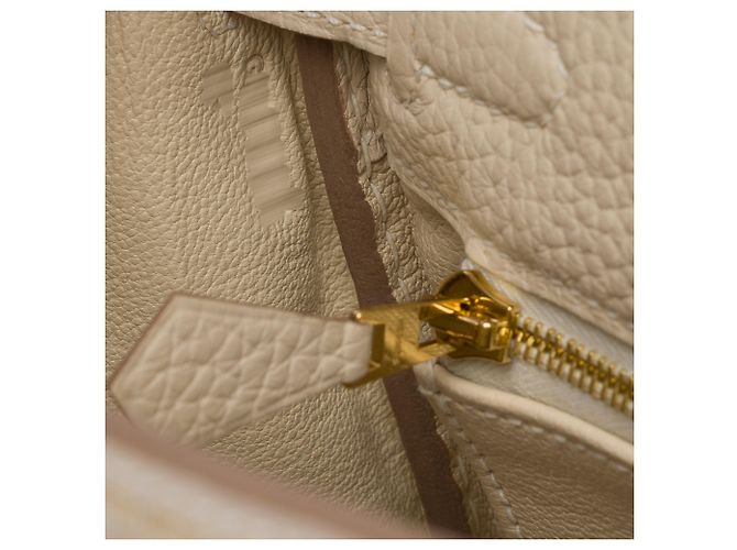 Hermès Bolsa HERMES Kelly 25 em Couro Branco - 103993 - vista 8