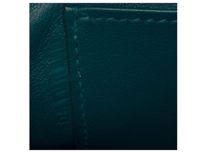 Hermès HERMES Kelly Mini Tasche aus grünem Leder - 104000 - Ansicht 9