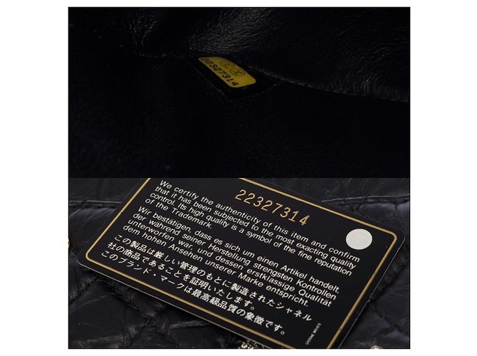 Borsa CHANEL 2.55 in Pelle Nera - 103986 - vista 8