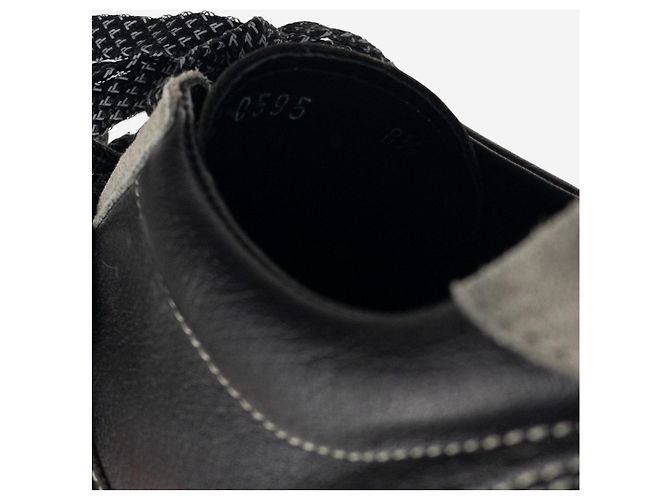 Miu Miu 2000s Sports Logo Low-Top Sneaker Schwarz - Ansicht 9
