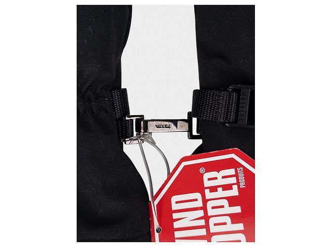 Gants de ski Prada 2000s ‘Techno’ avec boucle Wind Stopper Noir - vue 7