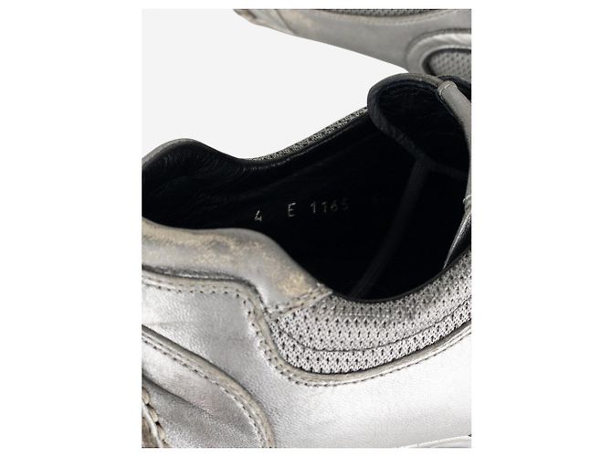 Prada 2000s Monte Carlo Driving Sneakers Silvery - view 10
