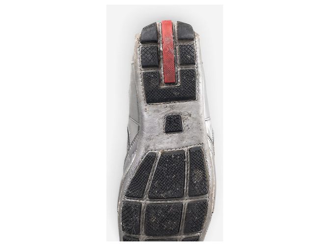 Prada 2000s Monte Carlo Driving Sneakers Silvery - view 11