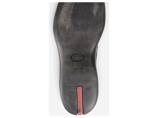 Prada AW99 Vibram Sports Penny Loafers Marrone - vista 10