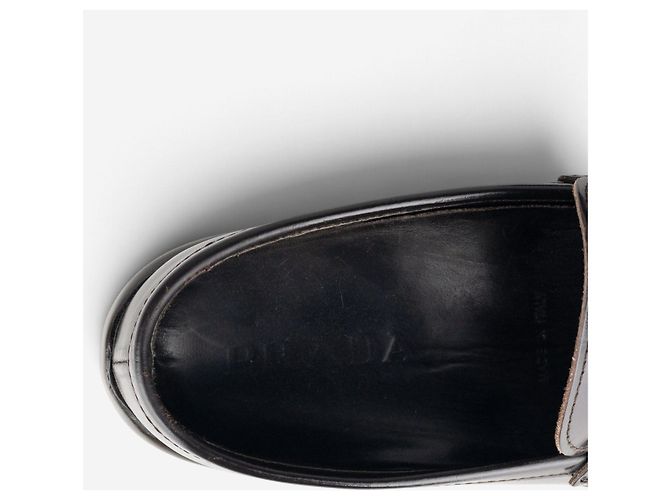 Prada AW99 Vibram Sports Penny Loafers Marrone - vista 8