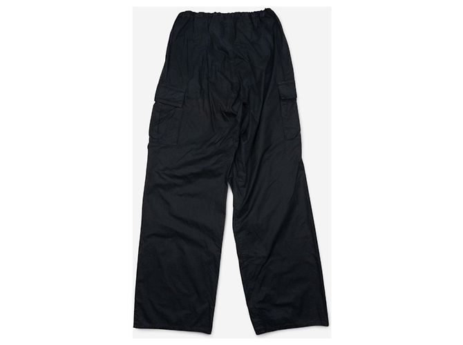 Pantaloni Cargo a Gamba Larga Parachute Gucci by Tom Ford AW99 Nero - vista 2