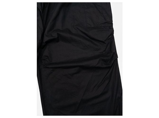 Pantaloni Cargo a Gamba Larga Parachute Gucci by Tom Ford AW99 Nero - vista 3