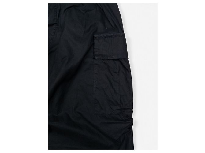 Pantaloni Cargo a Gamba Larga Parachute Gucci by Tom Ford AW99 Nero - vista 4