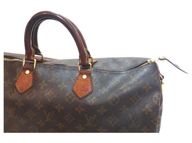 Louis Vuitton Speedy 40 Monogram Handtasche Braun Monogramm - Ansicht 2