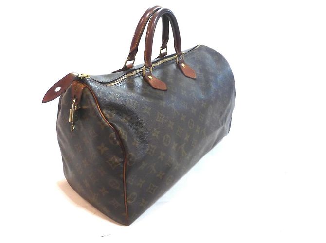Louis Vuitton Speedy 40 Monogram Handtasche Braun Monogramm - Ansicht 9