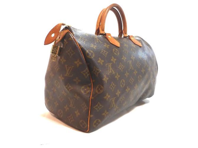 Louis Vuitton Speedy 35 Monogram Handtasche Braun Monogramm - Ansicht 10