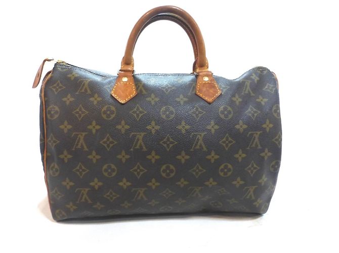 Louis Vuitton Speedy 35 Monogram Handtasche Braun Monogramm - Ansicht 11