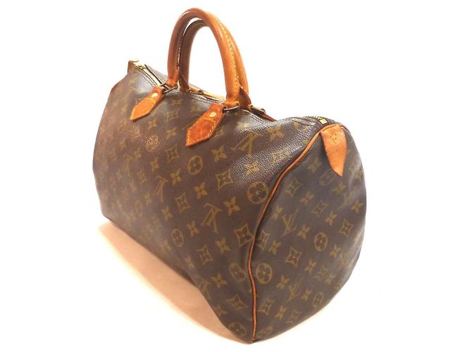 Louis Vuitton Speedy 35 Monogram Handtasche Braun Monogramm - Ansicht 12