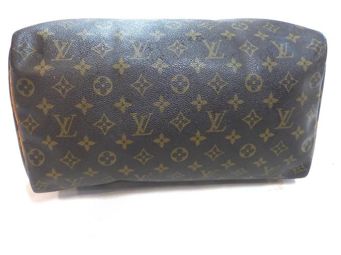 Louis Vuitton Speedy 35 Monogram Handtasche Braun Monogramm - Ansicht 13